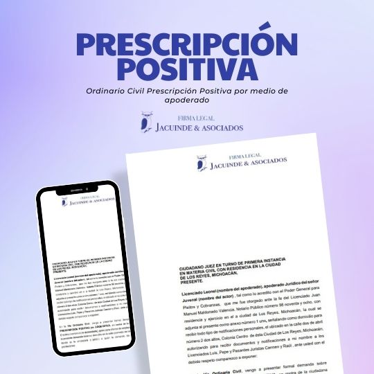 Prescripción Positiva